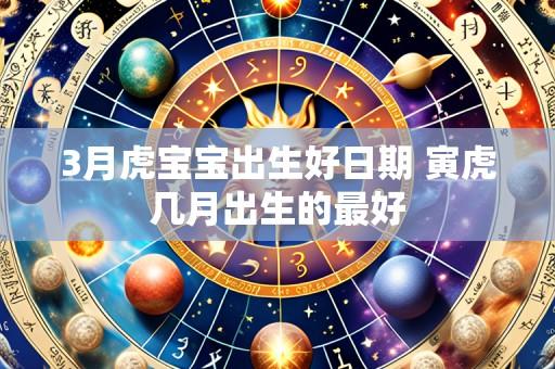 3月虎宝宝出生好日期 寅虎几月出生的最好