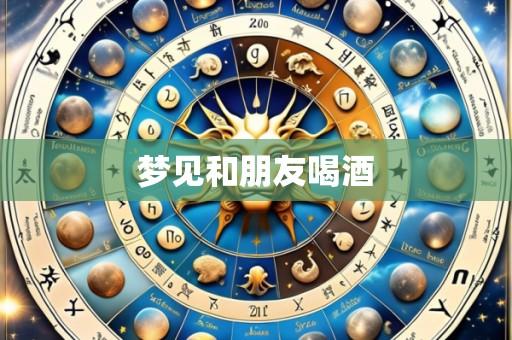 梦见和朋友喝酒
