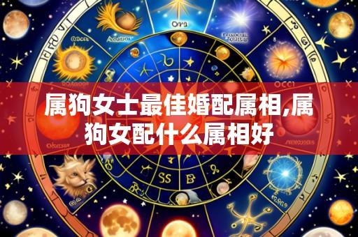 属狗女士最佳婚配属相,属狗女配什么属相好