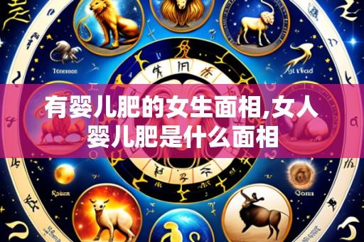 有婴儿肥的女生面相,女人婴儿肥是什么面相