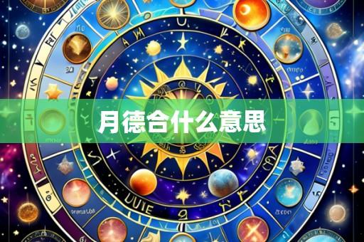 月德合什么意思