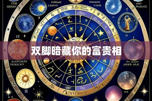 双脚暗藏你的富贵相