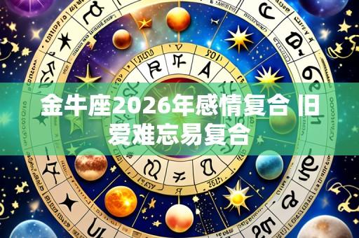 金牛座2026年感情复合 旧爱难忘易复合