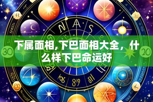 下属面相,下巴面相大全,什么样下巴命运好