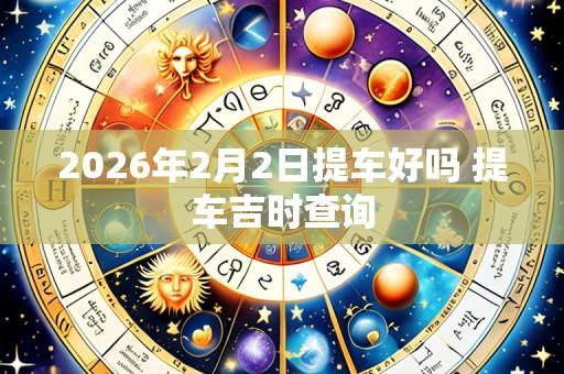 2026年2月2日提车好吗 提车吉时查询