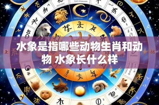 水象是指哪些动物生肖和动物 水象长什么样