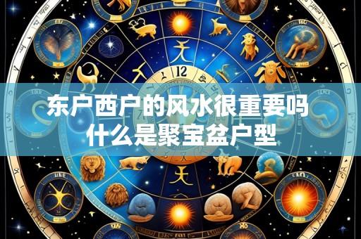 东户西户的风水很重要吗 什么是聚宝盆户型