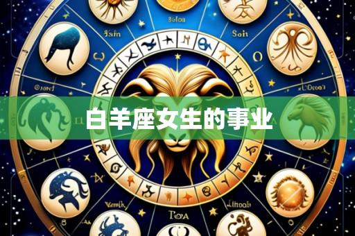 白羊座女生的事业