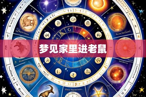 梦见家里进老鼠