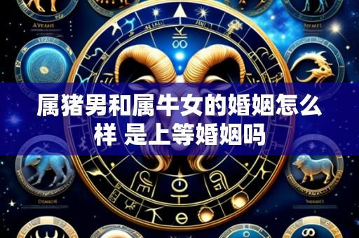 属猪男和属牛女的婚姻怎么样 是上等婚姻吗