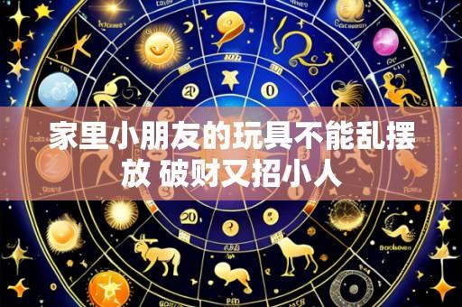 家里小朋友的玩具不能乱摆放 破财又招小人