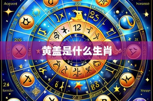 黄盖是什么生肖