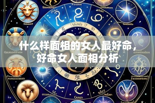 什么样面相的女人最好命，好命女人面相分析