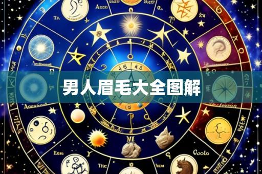 男人眉毛大全图解