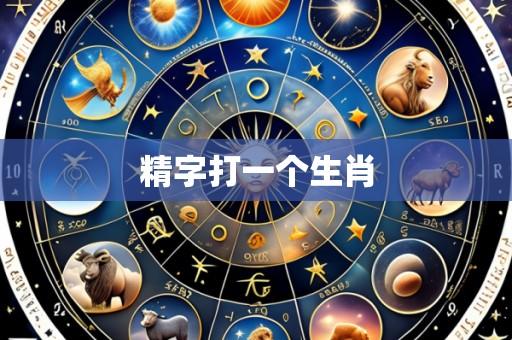 精字打一个生肖
