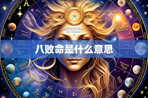 八败命是什么意思