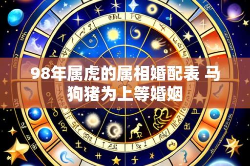 98年属虎的属相婚配表 马狗猪为上等婚姻