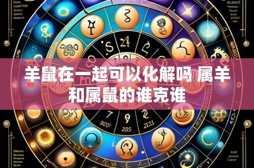 羊鼠在一起可以化解吗 属羊和属鼠的谁克谁