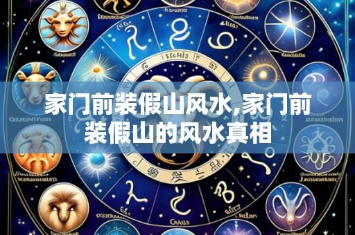 家门前装假山风水,家门前装假山的风水真相