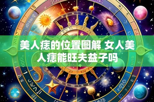 美人痣的位置图解 女人美人痣能旺夫益子吗