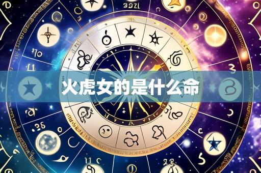 火虎女的是什么命