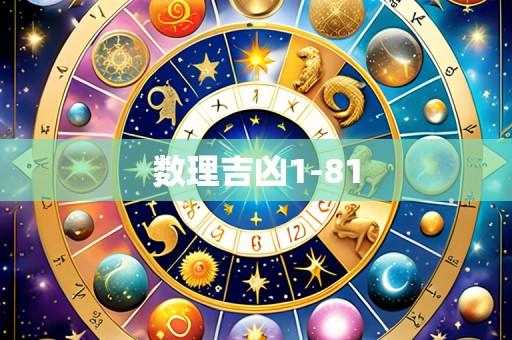 数理吉凶1-81