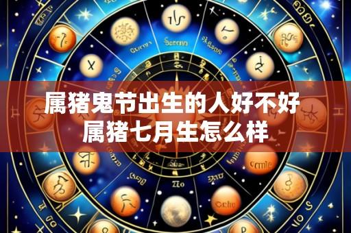属猪鬼节出生的人好不好 属猪七月生怎么样