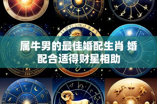 属牛男的最佳婚配生肖 婚配合适得财星相助