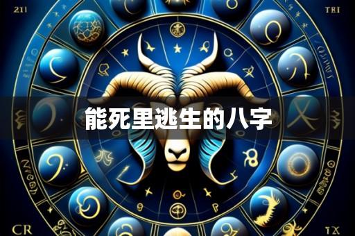 能死里逃生的八字