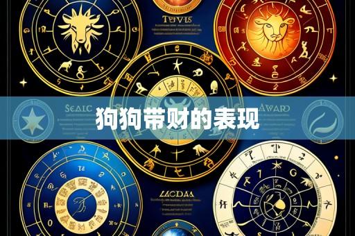 狗狗带财的表现