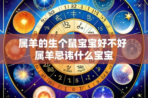 属羊的生个鼠宝宝好不好 属羊忌讳什么宝宝