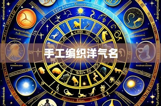 手工编织洋气名