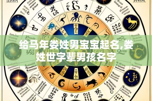 给马年娄姓男宝宝起名,娄姓世字辈男孩名字