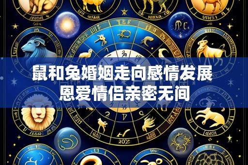 鼠和兔婚姻走向感情发展 恩爱情侣亲密无间