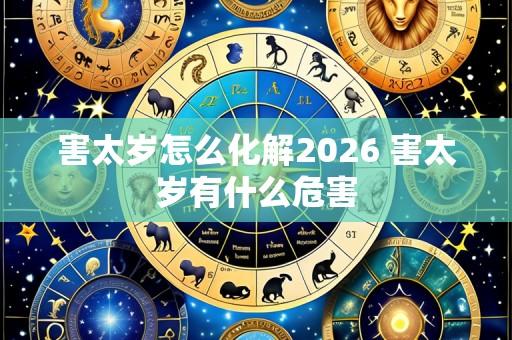 害太岁怎么化解2026 害太岁有什么危害