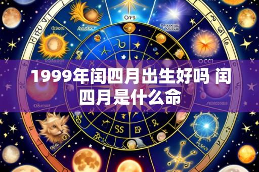 1999年闰四月出生好吗 闰四月是什么命