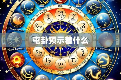 屯卦预示着什么