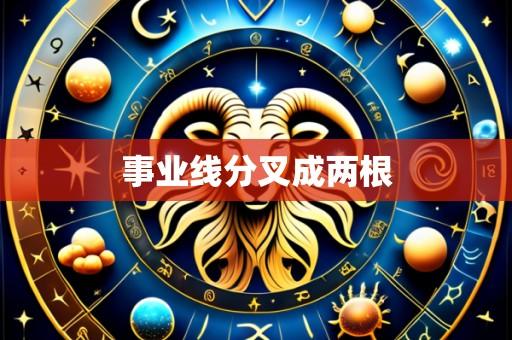 事业线分叉成两根