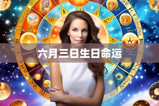 六月三日生日命运
