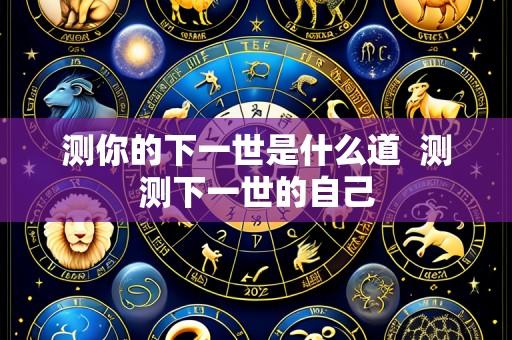测你的下一世是什么道 测测下一世的自己