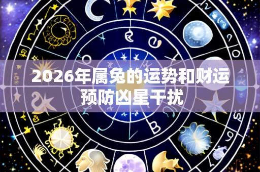 2026年属兔的运势和财运 预防凶星干扰
