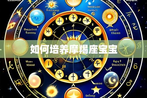 如何培养摩羯座宝宝