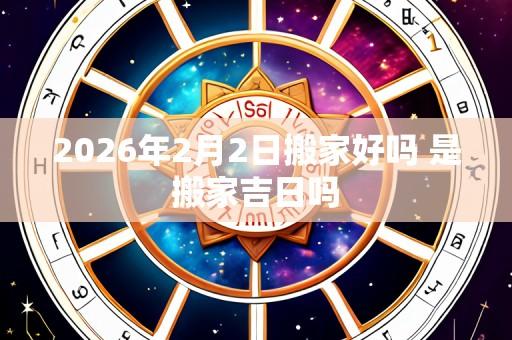 2026年2月2日搬家好吗 是搬家吉日吗