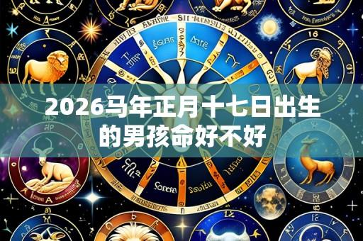 2026马年正月十七日出生的男孩命好不好