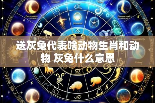 送灰兔代表啥动物生肖和动物 灰兔什么意思
