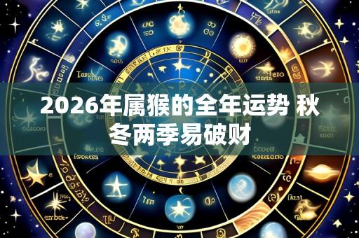 2026年属猴的全年运势 秋冬两季易破财