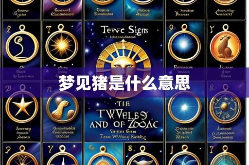 梦见猪是什么意思