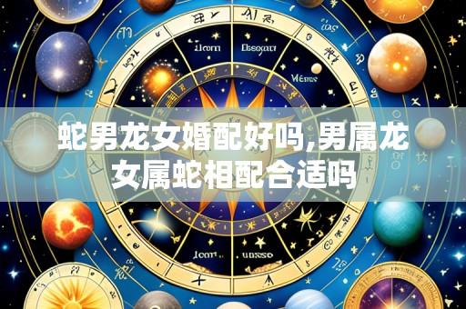 蛇男龙女婚配好吗,男属龙女属蛇相配合适吗