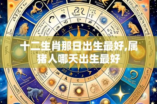 十二生肖那日出生最好,属猪人哪天出生最好