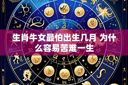 生肖牛女最怕出生几月 为什么容易苦难一生